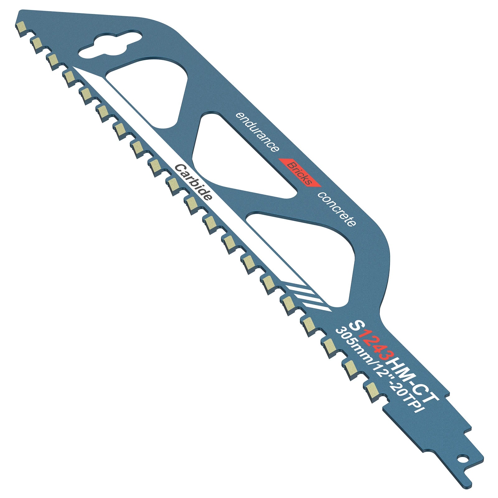 Reciprocating Saw Blade 10/12/18/20in Universal Recip Sabre Saw Blade Masonry Cutting Blade