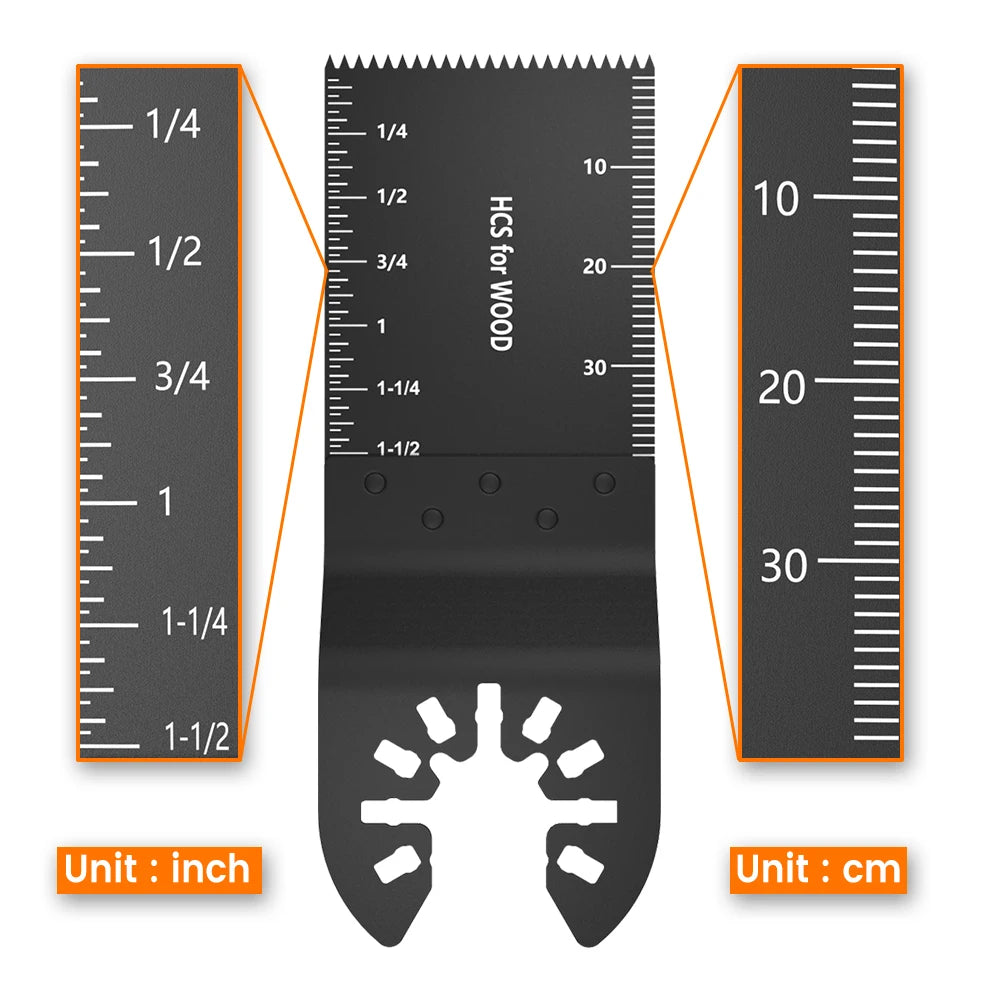 Multi Tool Blades Oscillating Saw Blade Multi-Function Saw Saw Blade Renovator Multi Cutter Blade For Wood Metal Plastic Cutting