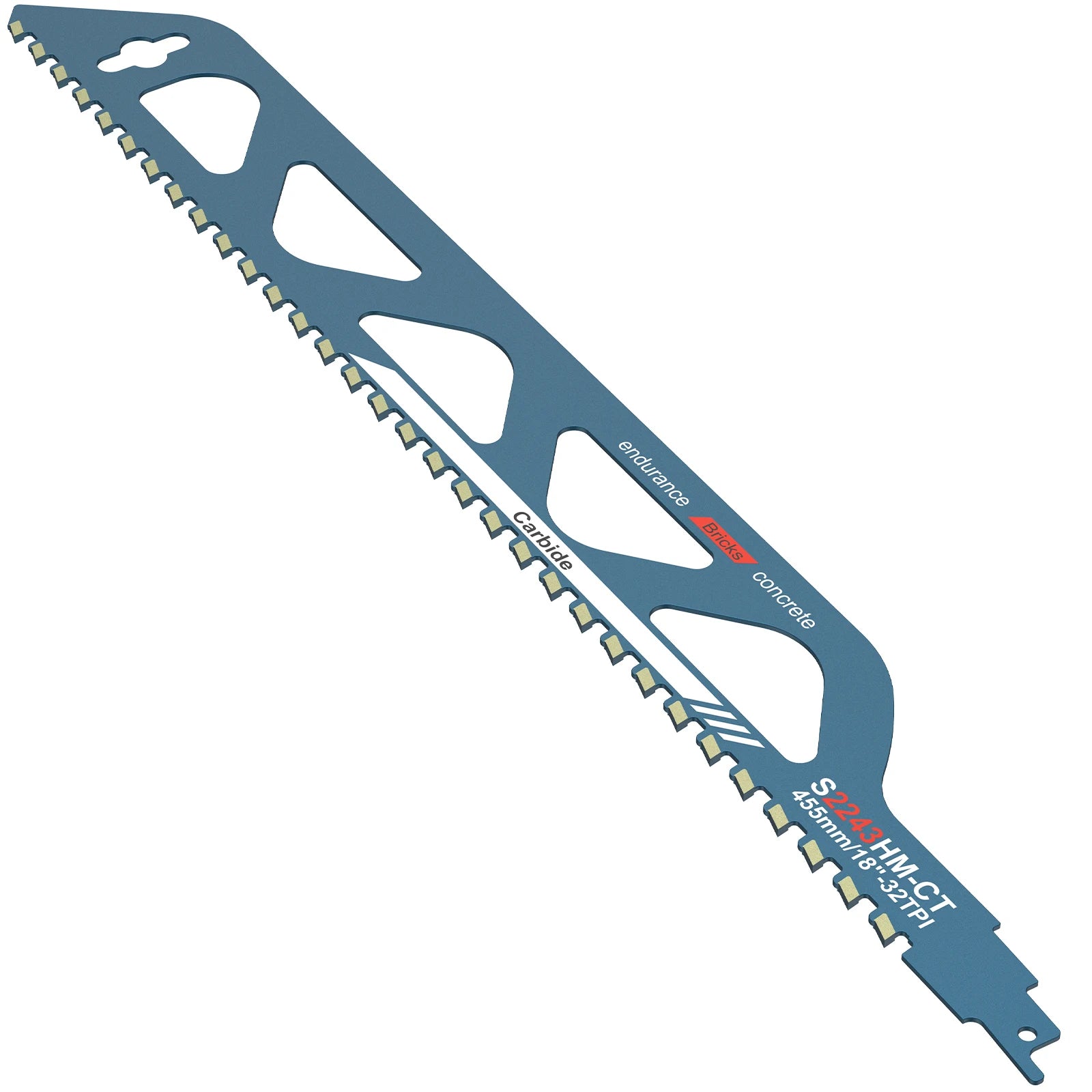 Reciprocating Saw Blade 10/12/18/20in Universal Recip Sabre Saw Blade Masonry Cutting Blade